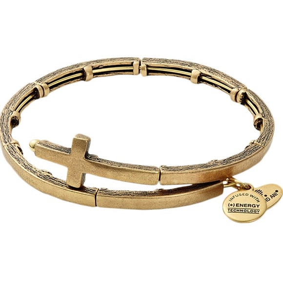 Alex and Ani Jewelry - 🌼3/40🌼NWOT alex and ani wrap cross bracelet